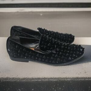 Men's Tallia Treviso Spiked Loafers Slip On Size 11.5~ Celebrity Style